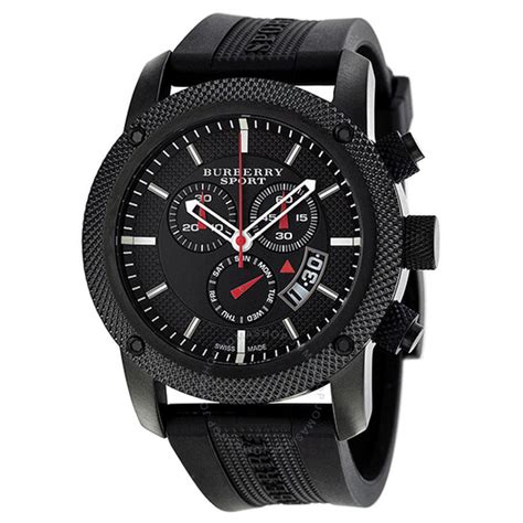 montre burberry homme bu7701|Burberry Endurance Chronograph Black Dial Black PVD Men's .